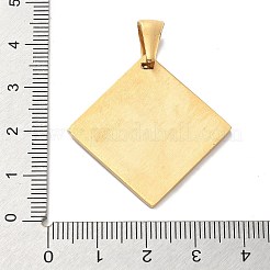 Christmas Ion Plating(IP) 304 Stainless Steel Pendants&nbsp;STAS-Z098-44G