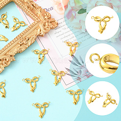 10Pcs 304 Stainless Steel Bowknot Connector Charms&nbsp;STAS-SC0010-53