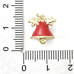 Brass Micro Pave Cubic Zirconia Pendants&nbsp;KK-A278-10G-01