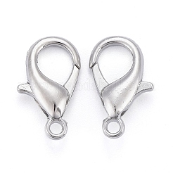 Zinc Alloy Lobster Claw Clasps&nbsp;E106