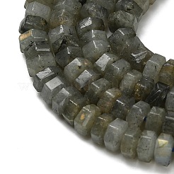 Natural Labradorite Beads Strands&nbsp;G-G317-A10-3x6mm