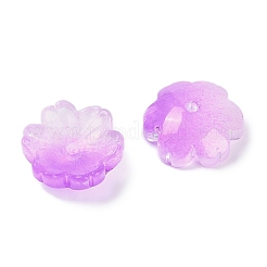 Transparent Spray Paint Glass Beads&nbsp;X1-GLAA-H035-04I