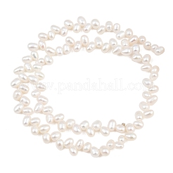 Natural Cultured Freshwater Pearl Beads Strands&nbsp;PA-CBAFEE8-12