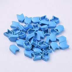 Spray Painted Alloy Multi-Strand Links&nbsp;PALLOY-G268-L02-049