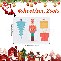 PVC Christmas Decorative Wall Stickers&nbsp;DIY-WH0430-838