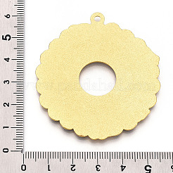 Rack Plating Alloy Enamel Big Pendants&nbsp;ENAM-N056-394-G