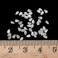 Faceted Natural White Moonstone Cabochons&nbsp;G-I295-05C-19