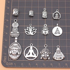 Tibetan Style Zinc Alloy Pendants&nbsp;PW-WG815A6-01