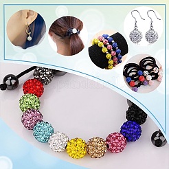 Pave Disco Ball Beads&nbsp;RB-A130-10mm-23