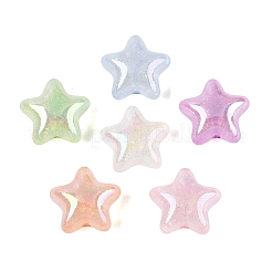 UV Plating Transparent Acrylic Beads&nbsp;OACR-N162-06