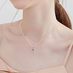 6Pcs 2 Colors 304 Stainless Steel Pendants&nbsp;STAS-BBC0007-25