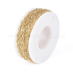 304 Stainless Steel Rope Chain&nbsp;CHS-G011-04G-01