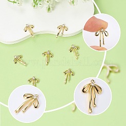 10Pcs Brass Rhinestone Pendants&nbsp;KK-SZ0002-71