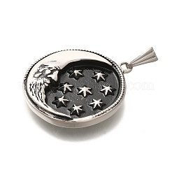 304 Stainless Steel Pendants&nbsp;STAS-Z110-22AS