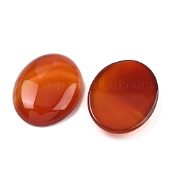 Natural Agate Cabochons&nbsp;G-K021-40x30mm-01