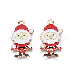 Christmas Style Alloy Enamel Pendants&nbsp;ENAM-Q442-50