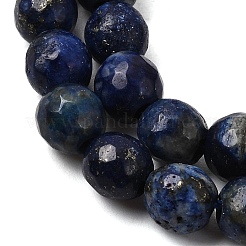 Natural Dyed Lapis Lazuli Beads Strands&nbsp;LS-G-G059-6mm