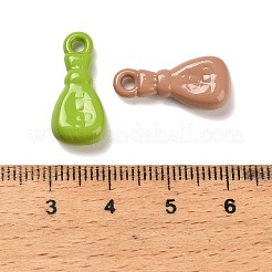 Baking Paint Opaque Acrylic Pendants&nbsp;OACR-H059-03