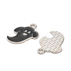 Alloy Black Enamel Pendants&nbsp;ENAM-G229-08P