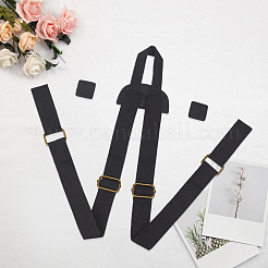 1 Set Nylon & PU Leather Adjustable Webbing Bag Straps&nbsp;DIY-CL0001-88A