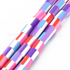 Handmade Polymer Clay Bead Strands&nbsp;CLAY-S096-014