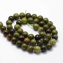 Natural Chinese Jade Beads Strands&nbsp;G-F363-8mm