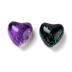 Electroplate Glass Cabochons&nbsp;EGLA-A005-05A