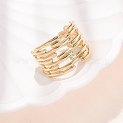 304 Stainless Steel Cuff Open Rings&nbsp;SA-CBA725A-15G