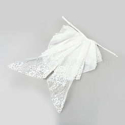 Detachable Polyester Lace Ruff False Collar&nbsp;DIY-WH0591-541A