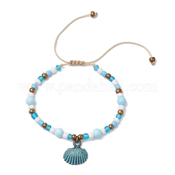 Alloy Charm Bracelets&nbsp;BJEW-JB11721-02