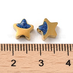 Ion Plating(IP) 304 Stainless Steel Enamel Beads&nbsp;STAS-Q301-02G