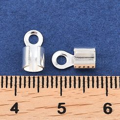 Brass Folding Crimp Ends&nbsp;KK-C163-08S