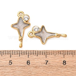 304 Stainless Steel Enamel Pendants&nbsp;SA-CBAD609-03G