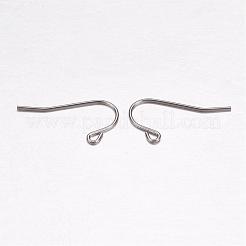 Tarnish Resistant 304 Stainless Steel Earring Hooks&nbsp;STAS-F117-47P