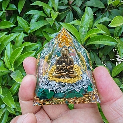 Buddha Orgonite Pyramid&nbsp;PW-WG41319-01