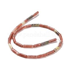 Natural Plum Blossom Jasper Beads Strands&nbsp;G-F247-54