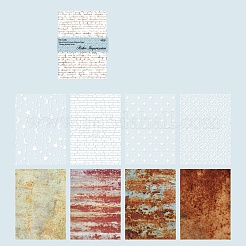 Translucent Parchment Paper Textured Scrapbook Paper Pads Sets&nbsp;DIY-H170-02E