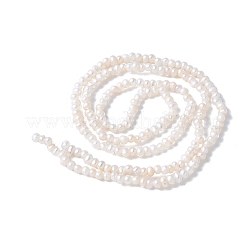 Natural Cultured Freshwater Pearl Beads Strands&nbsp;PEAR-I007-07T-01A