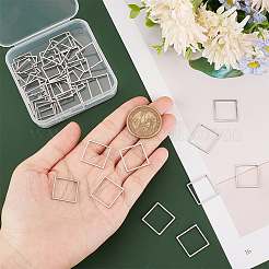40Pcs 2 Style 304 Stainless Steel Linking Rings&nbsp;STAS-UN0045-69