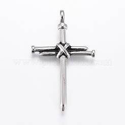 304 Stainless Steel Big Pendants&nbsp;STAS-F157-07