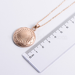 Vintage-inspired Stainless Steel Flower Pendant Men's Necklaces&nbsp;FB6068