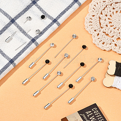 1 Set Iron Rhinestones Brooches&nbsp;AJEW-SC0031-23B