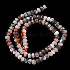 Natural Red Tree Agate Bead Strands&nbsp;G-D344-A21