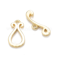 Brass Toggle Clasps&nbsp;KK-C216-14G