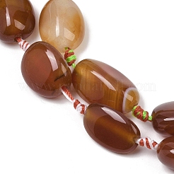 Natural Red Agate Beads Strands&nbsp;G-C258-07