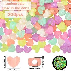 2Bags Luminous Plastic Beads&nbsp;KY-SP0001-65B