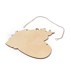 Natural Wood Display Decorations&nbsp;HJEW-O004-08