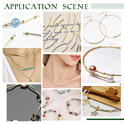 SUPERFINDING 400pcs 4 Style Brass Tube Beads&nbsp;KK-FH0003-29