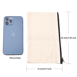 Blank DIY Craft Bag Canvas Pencil Pouch&nbsp;X-ABAG-G009-D01