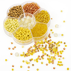 7 Styles Glass Seed Beads&nbsp;SEED-TA0001-41C